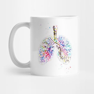 Anatomical Lungs Mug